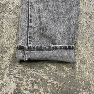 Levi's Black Acid Wash Denim