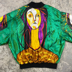 Silk 100% Art Jacket