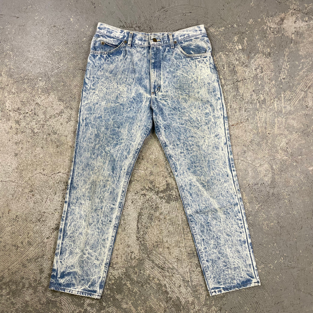 Vintage Lee Acid Wash Denim Jeans