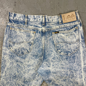 Vintage Lee Acid Wash Denim Jeans