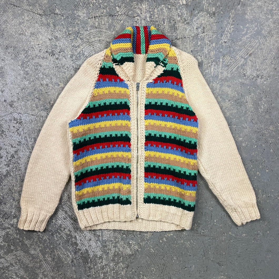 Vintage 50s Cowichan Knit Sweater
