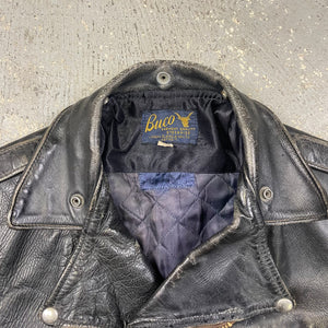 Authentic 1950s Buco J-82 Steer Hide Leather Jacket