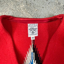 Load image into Gallery viewer, Vintage Ortega Chimayo Hand Woven Wool Vest
