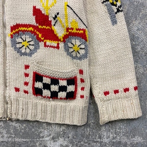 Vintage Cowichan/Curling Knit Sweater