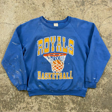 Load image into Gallery viewer, Vintage 80’s Royals Basket Ball Naturally Distressed Crew
