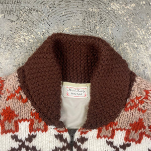 Vintage 70s Cowichan Knit Sweater