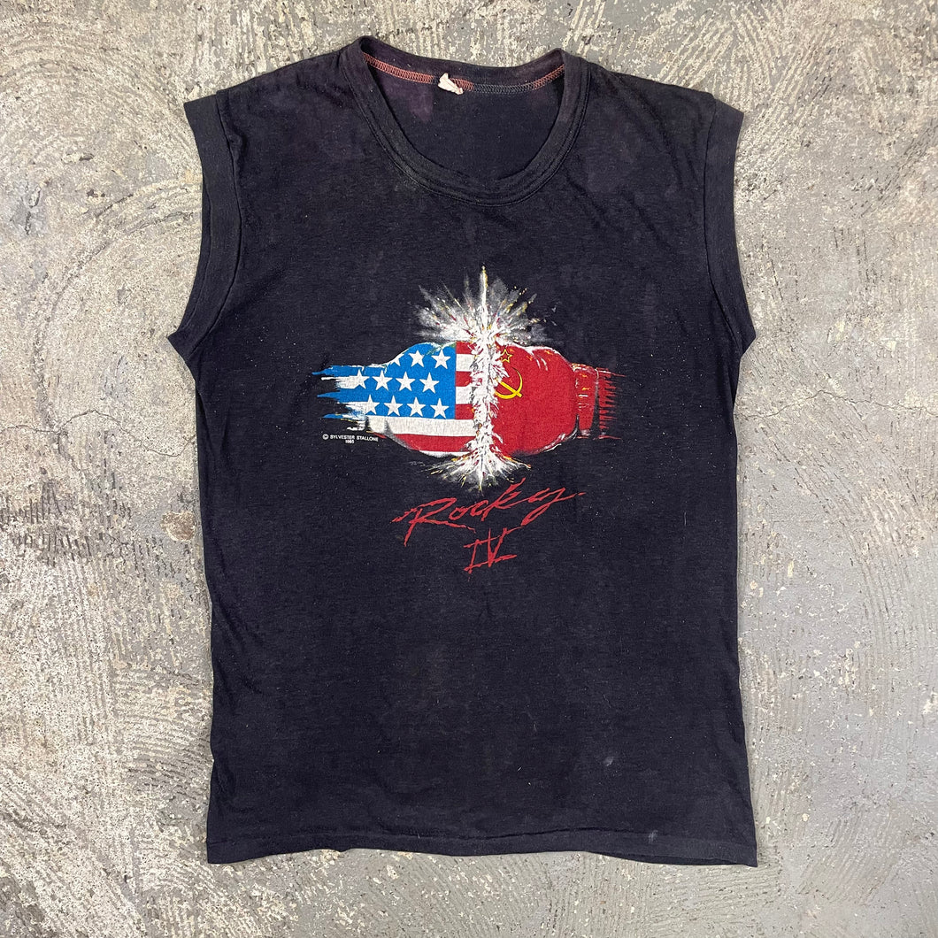 Vintage Rocky IV Cut Off Promo T-Shirt