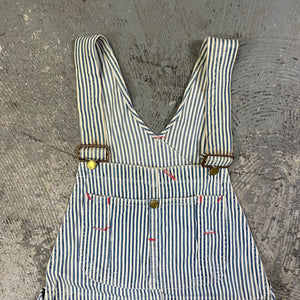 Vintage Hickory Stripe Union Made Cowden Overalls