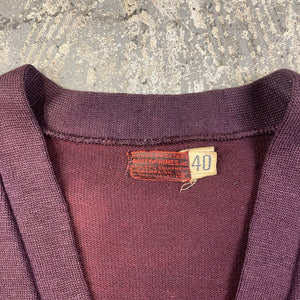 Vintage 50s Bailey & Himes Letterman Cardigan
