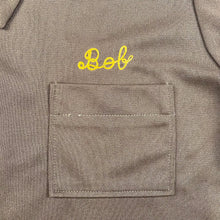 Load image into Gallery viewer, Vintage Brown Boilermakers Bowling Half Zip Shirt
