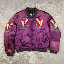 Load image into Gallery viewer, Vintage Reversible Korean Souvinier Jacket
