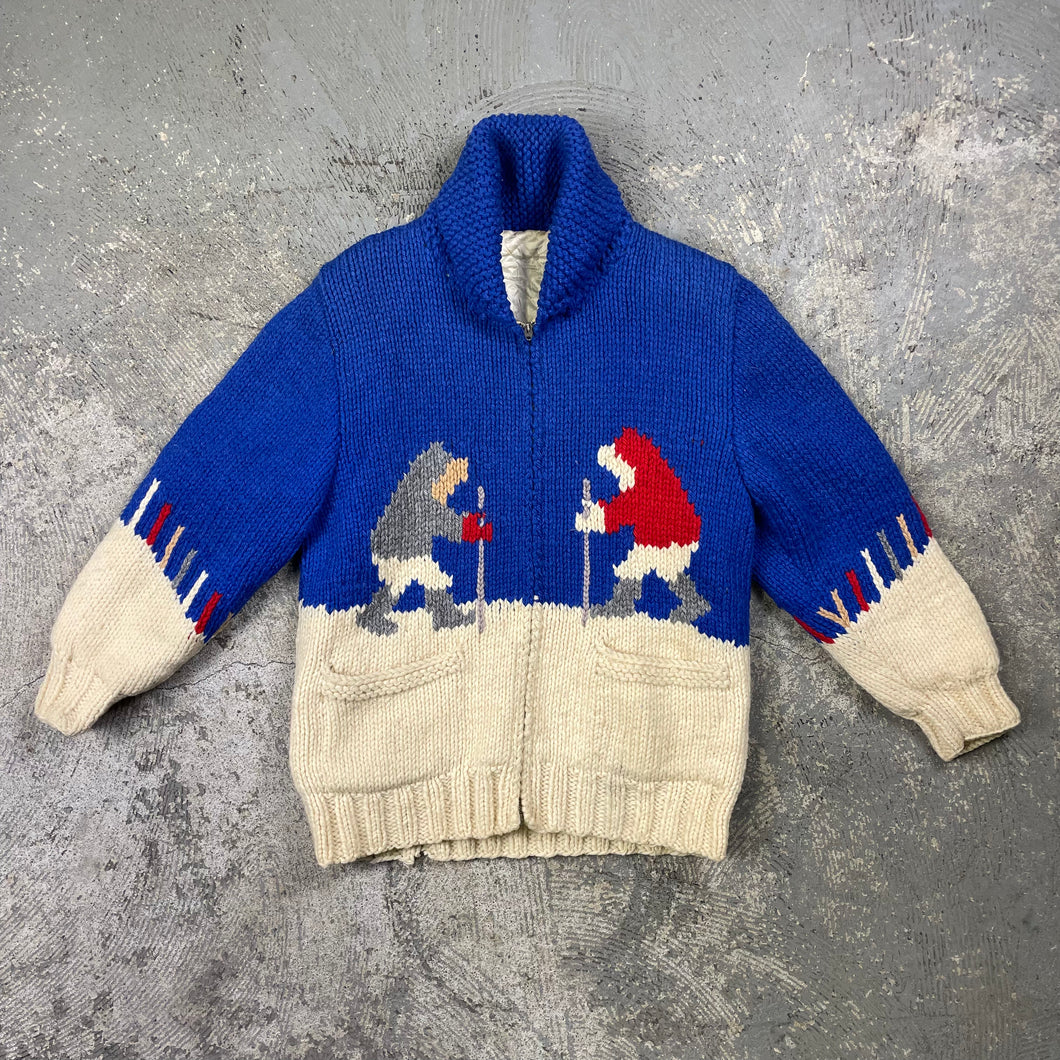 Vintage Cowichan Handknit Sweater