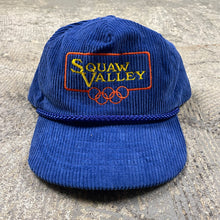 Load image into Gallery viewer, Vintage Corduroy Olympics Snapback
