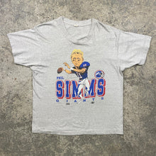 Load image into Gallery viewer, NFL Giants Phil Sims Vintage T-shirt
