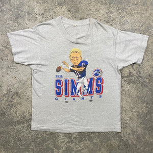 NFL Giants Phil Sims Vintage T-shirt