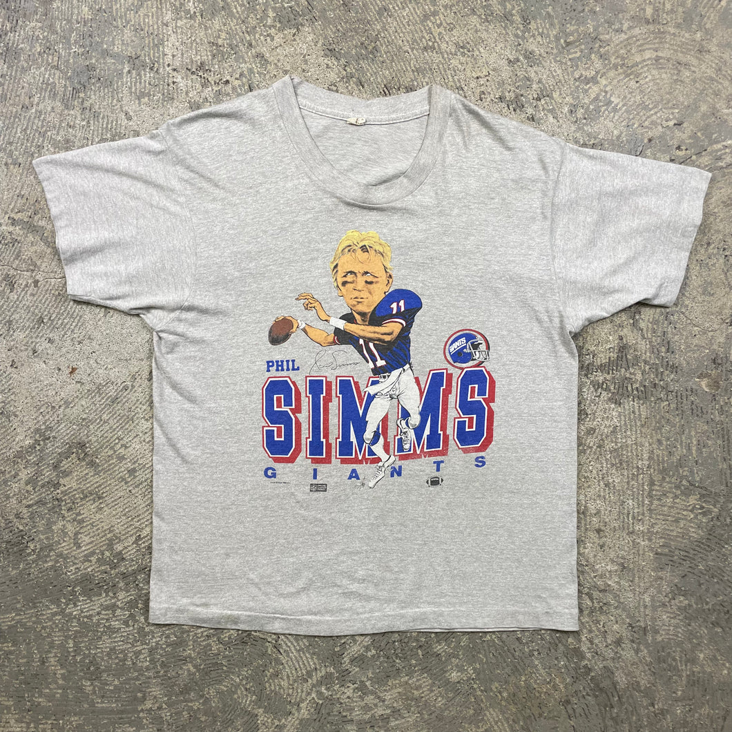 NFL Giants Phil Sims Vintage T-shirt