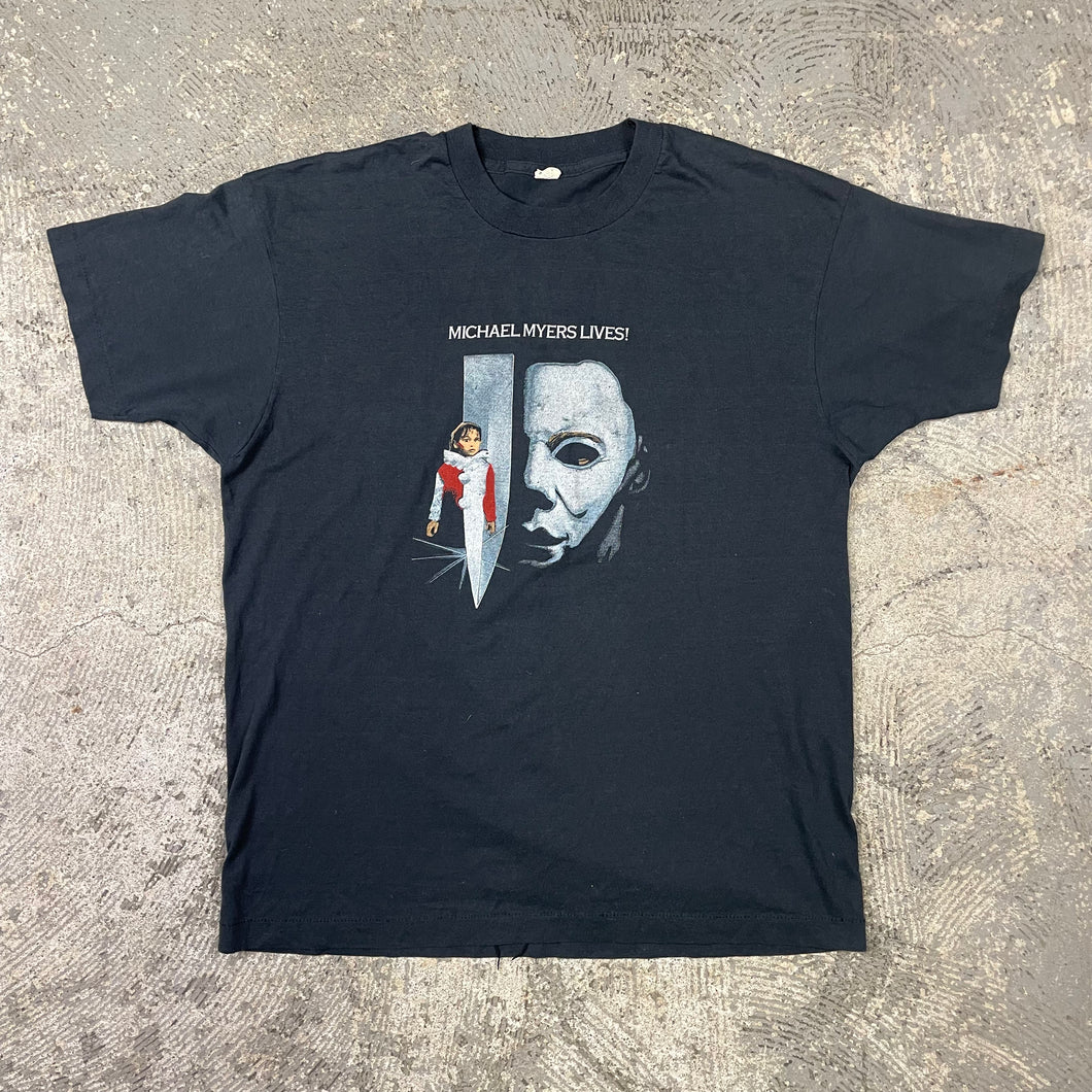Vintage Halloween 5 Michael Myers Lives Promo T-Shirt