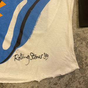 89 Rolling Stones North American Tour Vintage 3/4 Sleeve T-Shirt