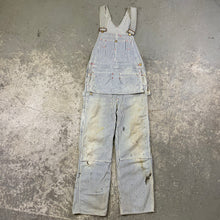 Load image into Gallery viewer, Vintage Hickory Stripe Union Made Cowden Overalls
