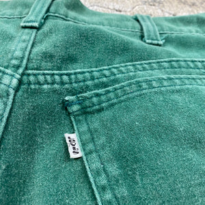 Vintage 70’s Green Levi’s Flared