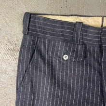 Load image into Gallery viewer, Vintage Pinstripe Trousers
