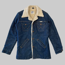 Load image into Gallery viewer, Vintage Wrangler Shearling Lined Denim Jacket
