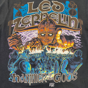 Vintage 1990 Led Zeppelin Hammer of The Gods Tee