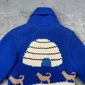 Vintage Cowichan Handknit Sweater