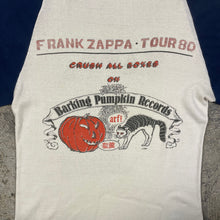Load image into Gallery viewer, 1980 Vintage Frank Zappa Three 1/4 Tee
