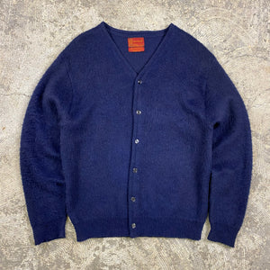 1960's Sears Kings Road Vintage Mohair Cardigan Navy – Unclevintage