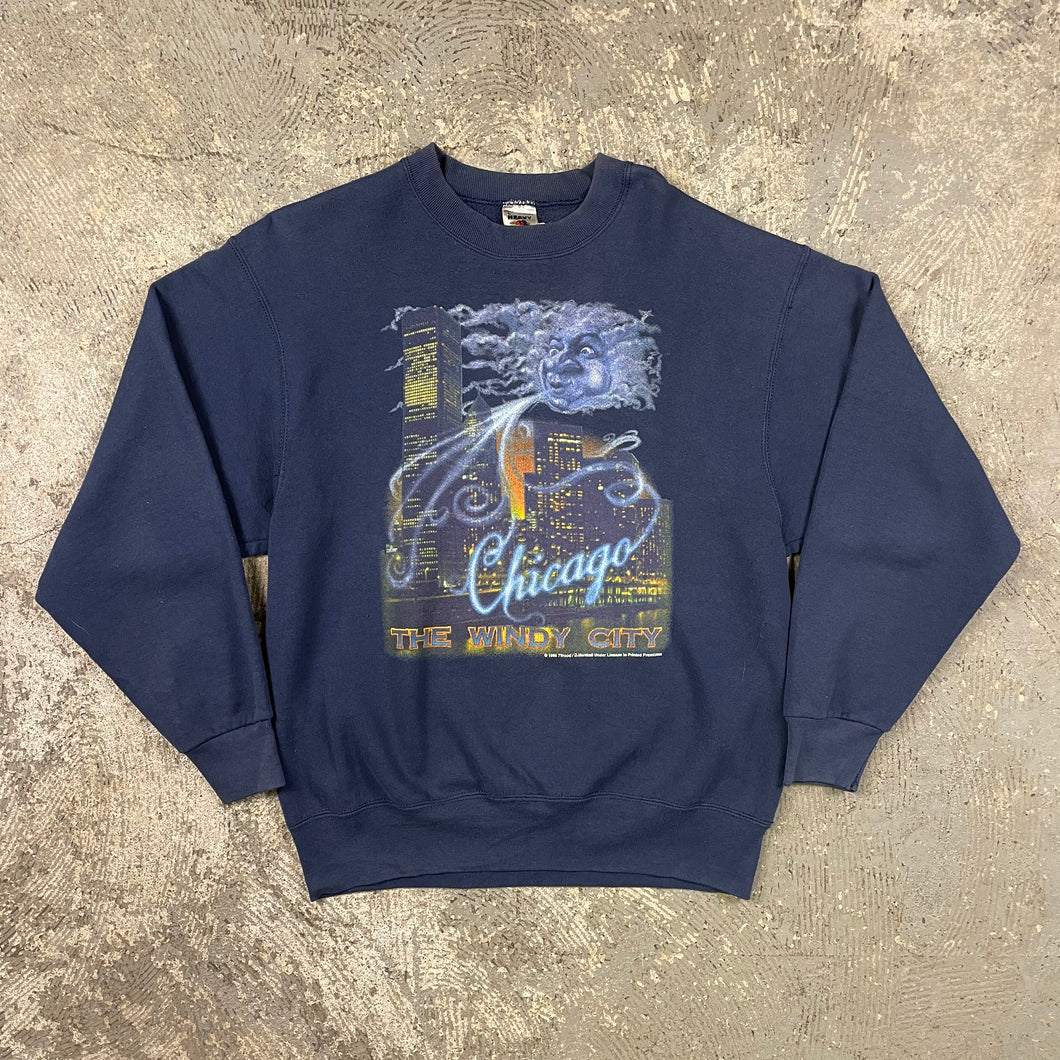 Vintage Wind City Chicago Crewneck
