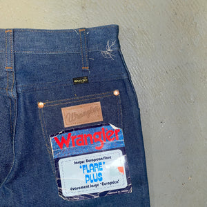 70s Wrangler “Flare Plus” Denim Jeans