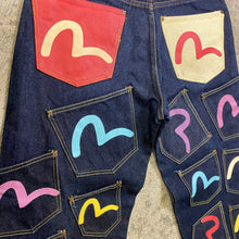 Load image into Gallery viewer, Vintage Evisu Multi Pocket Raw Denim 501 Fits
