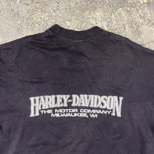 Vintage 1987 God Created Harley Davidson T-Shirt