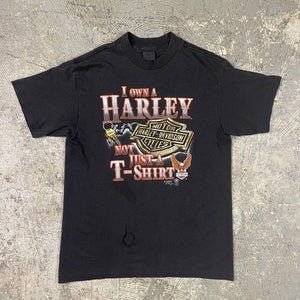Vintage Harley Davidson 3D Emblem I Own A Harley T-Shirt