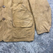 Load image into Gallery viewer, Vintage 40’s L.L. Bean Waxed Hunting Jacket
