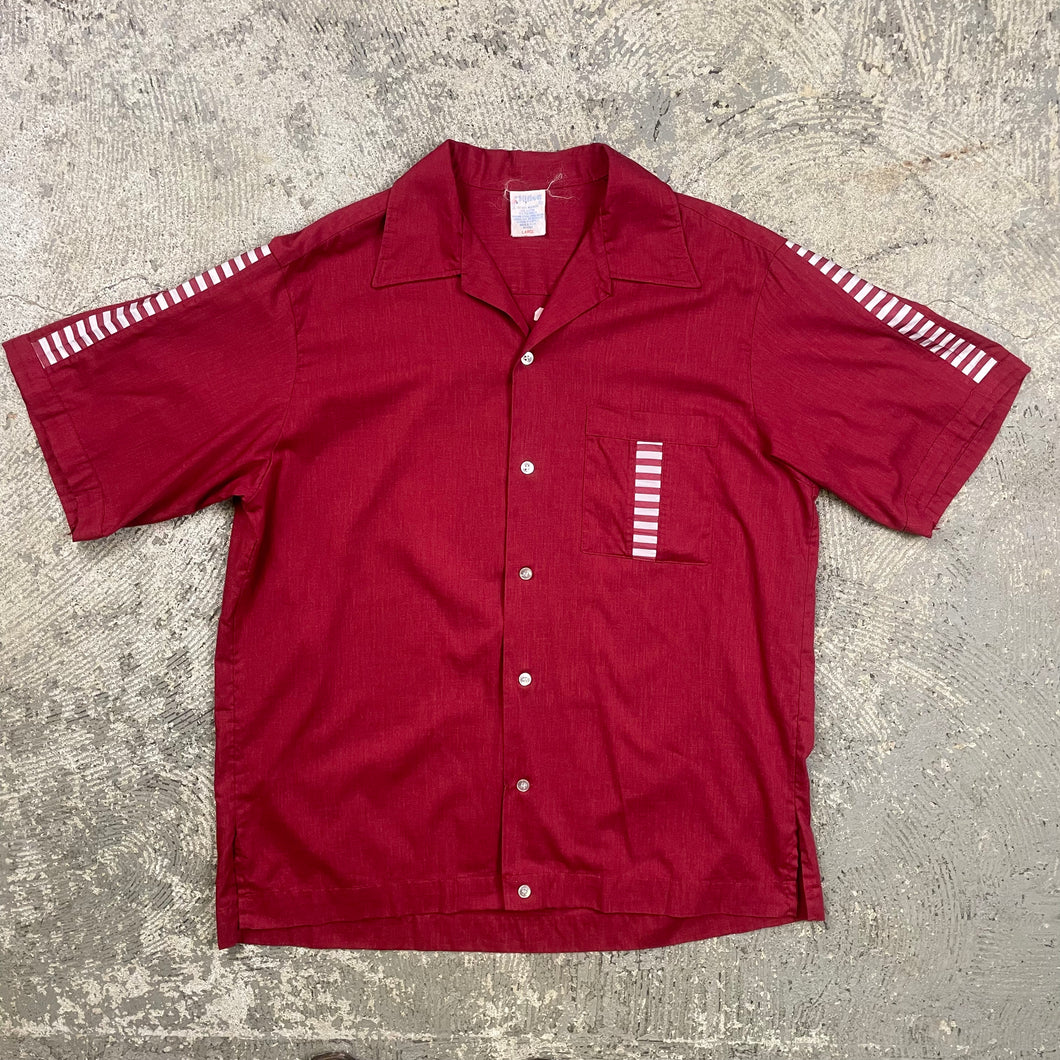 Vintage Hilton Hinsdale Ambulance Bowling Shirt